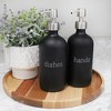 Cornucopia Brands 16oz Hands Dishes Pump Bottles 2pc Set; Soap Dispensers for Kitchen and Home - 2 of 4