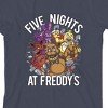 Five Nights at Freddy's Breaking Walls Boy's Navy Crew Neck Short Sleeve T-shirt - 2 of 2