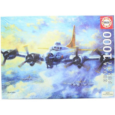 Educa Borras The Mighty Eighth B17G Flying Fortress 1000 Piece Jigsaw Puzzle