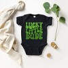 The Juniper Shop Lucky Little Dude Wavy Baby Bodysuit - 2 of 2