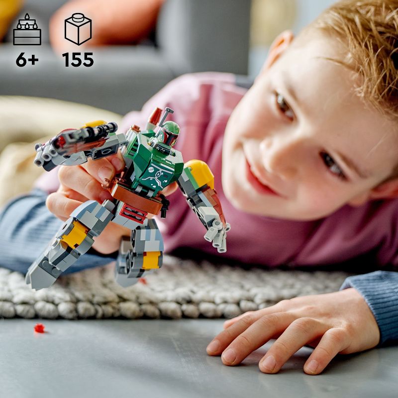LEGO Star Wars Boba Fett Mech Action Figure 75369, 3 of 8