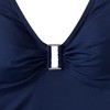 Lands' End Womens Chlorine Resistant V-Neck Hardware One Piece Swimsuit - 4 of 4