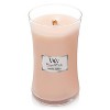  WoodWick Medium Hourglass Candle, Coastal Sunset - Premium Soy  Blend Wax, Pluswick Innovation Wood Wick, Made in USA : Everything Else