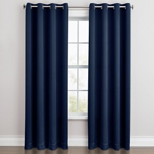 BrylaneHome BH Studio Room-Darkening Grommet Panel - 1 of 4