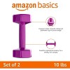 Basics Vinyl Coated Dumbbell Hand Weights - 2 of 4