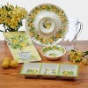 3pc Lemon Zest Hostess Set - Certified International - 2 of 4