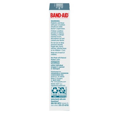 Band-Aid Brand Hydro Seal Adhesive Bandages for Heel Blisters - 6ct