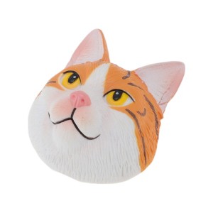 Unique Bargains Magnetic Fridge Sticker Irregular Shape Synthetic Resin Gray 1Pc - 1 of 3