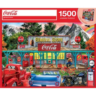 MasterPieces 1500 Piece Jigsaw Puzzle for Adults - Coca-Cola General Store - 23.5"x34"