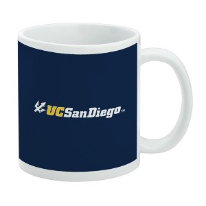 UC San Diego Tritons Logo Ceramic Coffee Mug Novelty Gift Mugs for Coffee Tea and Hot Drinks 11oz White - 1 of 4