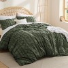 3 Pieces Boho Duvet Cover Set for All Seasons Soft Shabby Chic Embroidery Boho Bedding - 2 of 4