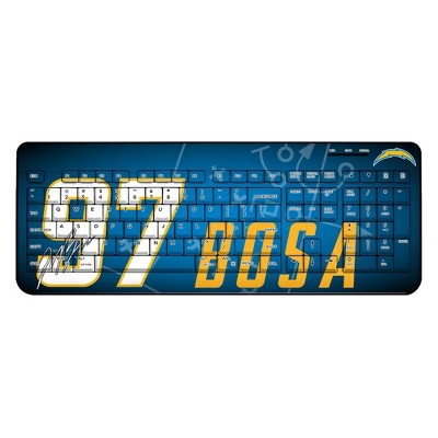 NFL Los Angeles Chargers Players Game Tactic Wireless USB Keyboard