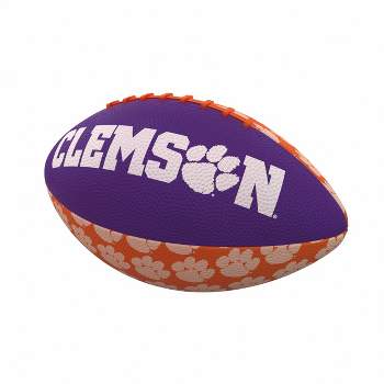 NCAA Clemson Tigers Mini-Size Rubber Football