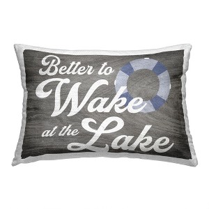 Stupell Industries Rustic Wake at Lake, 14 x 20 - 1 of 3