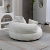 Bean Bag Chair Lazy Chair with 3 Pillows,Durable Comfort Lounger High Back Bean Bag Chair Couch for Adults and Kids,Indoor & Outdoor-Cuddlewood - 3 of 4