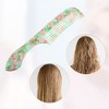 Unique Bargains Women Curly Thick Wavy Straight Hair Handheld Wide Tooth Comb 1 Pc - 4 of 4