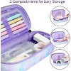 Fmeida Pencil Case for Girls - Big Capacity Cute Pencil Case for Kids Teenager Special Pencil Pouch for School Office, Pencil Box Only - 4 of 4