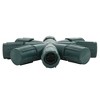 Vickerman Single Mold LED Set Green Coaxial 8-Way Splitter 2/Bag, CSA/us Listed. - 4 of 4