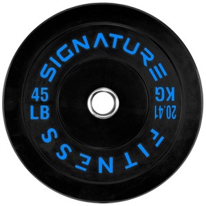Sapphtopaz Olympic Rubber Weight Plates for Barbell, 2-Inch Barbell Plates for Weightlifting and Strength Training in Home & Gym - 1 of 4