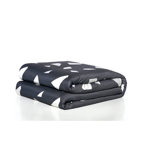 Patterned Weighted Blanket Duvet Cover Midnight Iceberg Gravity