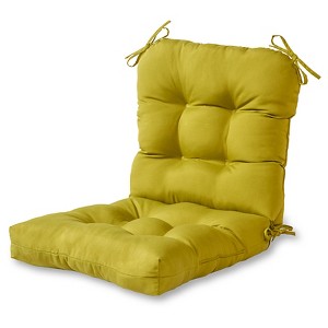 Kensington Garden 21"x21" Outdoor Seat and Back Chair Cushion - 1 of 4