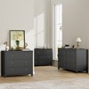 3 Dresser for Bedroom, 29" Tall Dresser, Modern Tall Drawer Dresser with Storage, Wooden Closet Dressers Chest of Drawers, White - 4 of 4