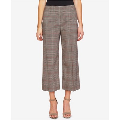 CeCe Womens Cropped Casual Wide Leg Pants