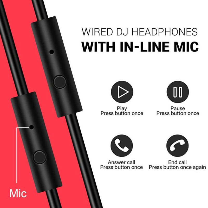 S100 Adjustable Volume Control Boom Microphone PC Computer Headset with OneOdio A71 Studio Gaming Portable Wired Over Ear Headphones, 5 of 7