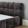 NicBex California King Size Wooden Bed Frame with Chenille Upholstered Headboard,Modern Platform Bed,No Box Spring Needed - 4 of 4