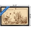 Trends International Pokémon - Pikachu Sepia Framed Wall Poster Prints - 3 of 4