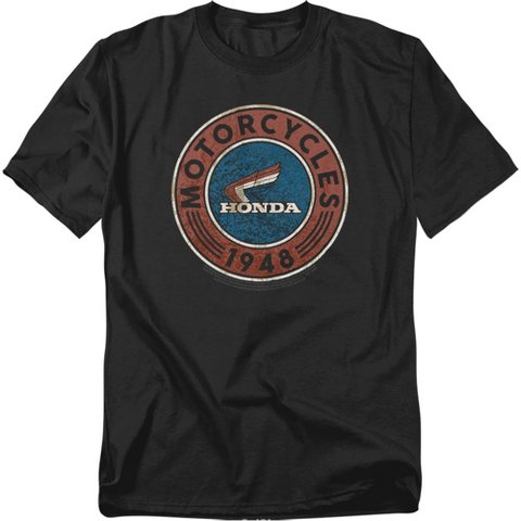 Мужские футболки Honda Men's Honda Motorcycle T-Shirt, Black, Large