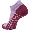 Balega Silver No Show Performance Running Socks - Bright Lilac/Wildberry - 2 of 2