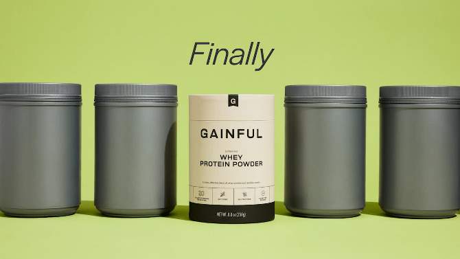 Gainful Whey Protein Powder - 10 servings, 2 of 10, play video