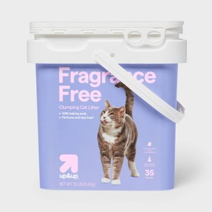 Fragrance Free Pail with Baking Soda Clumping Cat Litter - 35lbs - up&up™ - 1 of 3