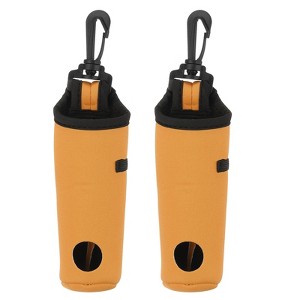 Unique Bargains Neoprene Waist-Mounted Lightweight Golf Ball Carry Bags 2 Pcs - 1 of 4