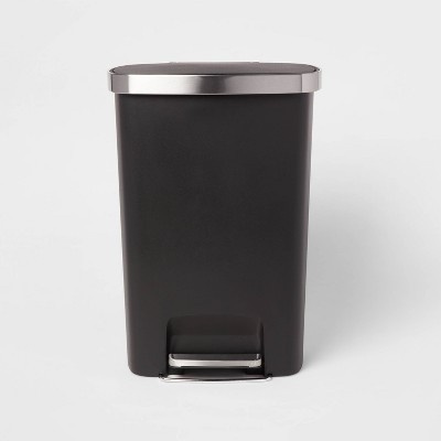 50L Plastic Front Stage Step Trash Can - Brightroom™