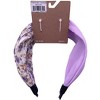Willow & Ruby Women's Headband - Floral and Wide Color Block Headband for Women - 3 of 3