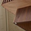 Kumasinova 35.43" Modern Drum Coffee Table with Lift Top,Square Wood Side Table with Hidden Storage,Center Table for Living Room with Safety Features - 3 of 4