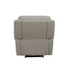 MAYEERTY Power Recliner Chair, Electric Breathable Leather Reclining Chair with USB Charging, Adjustable Backrest for Living Room, Light Grey - 4 of 4
