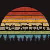 Men's Design By Humans Uplifting Retro Sun Vintage Be Kind Happy Positive Gift By cssdru T-Shirt - 2 of 4