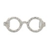 Sagebrook Home Abstract Glasses Aluminum Sculpture Decoration - 2 of 4