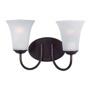 Maxim Lighting Logan 2 - Light Vanity in  Oil Rubbed Bronze - 1 of 3