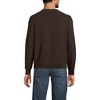 Lands' End Men's Long Sleeve Washable Merino Wool V Neck Sweater - 2 of 3