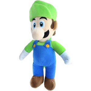 Accessory Innovations Company Super Mario Luigi 17 Inch Plush Backpack - 1 of 2