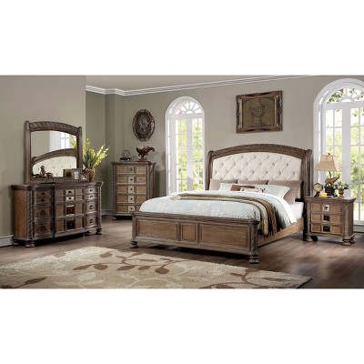 Lellen Rustic Natural Tone Bedroom Collection - HOMES: Inside + Out