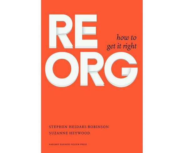 ReOrg - by  Suzanne Heywood (Hardcover)