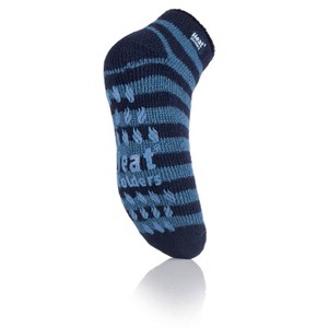 Men's Stripe Ankle Slipper Socks - 1 of 1