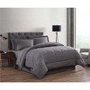 The Nesting Company Maple Dobby Stripe Bedding Set -8 Piece Comforter Set and Sheet Set Set Super Soft & Comfortable - 3 of 4