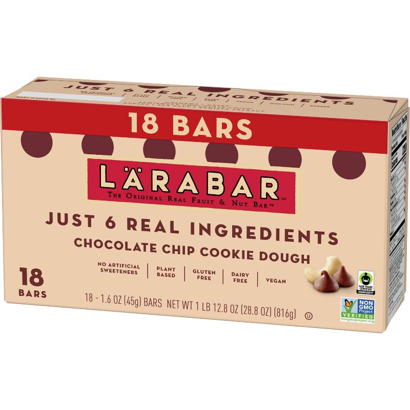 Larabar Chocolate Chip Cookie Dough Bar, 4 of 18