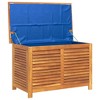 vidaXL Garden Storage Box with Louver 35.4 in.x19.7 in.x22 in. Solid Wood Acacia - 4 of 4